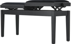 Banchetă pian Gewa Deluxe Double Black Matt