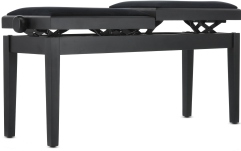 Banchetă pian Gewa Deluxe Double Black Matt