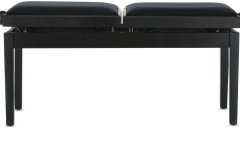 Banchetă pian Gewa Deluxe Double Black Matt