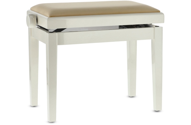 Banchetă pian Gewa Deluxe Ivory High Gloss