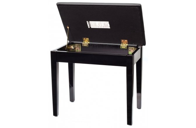 Banchetă pian Montford PB-1 Piano Bench Gloss Black