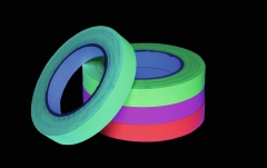 Banda adeziva No brand Gaffa Tape 19mm x 25m neon-green UV-active