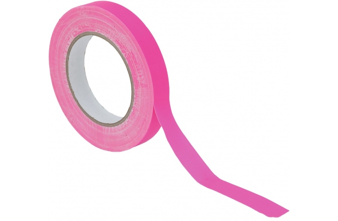 Banda adeziva No brand Gaffa Tape 19mm x 25m neon-pink UV-active