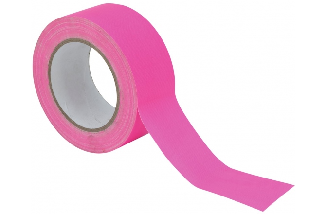 Banda adeziva No brand Gaffa Tape 50mm x 25m neon-pink UV-active