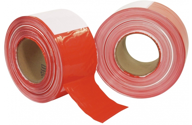 Bandă de marcaj No brand Barrier Tape red/white 500mx80mm