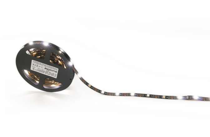 Bandă de pixeli LED digitale  Eurolite LED Pixel Strip 150 5m CW/WW/A 5V