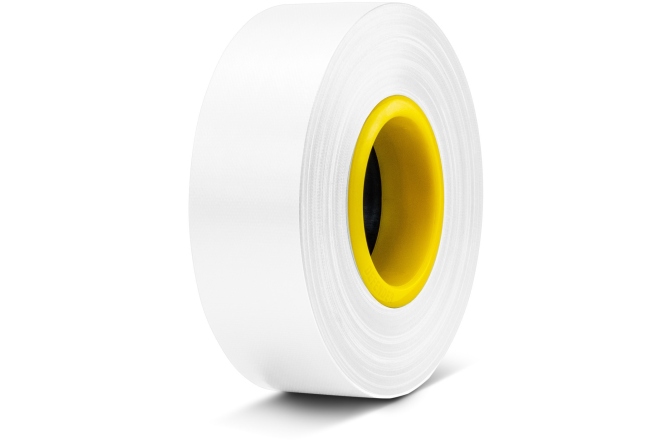 Bandă din material premium cu miez ERGO, albă, lucioasă, 50 mm x 50 m Defender EXA-TAPE W 50 ERGO-CORE