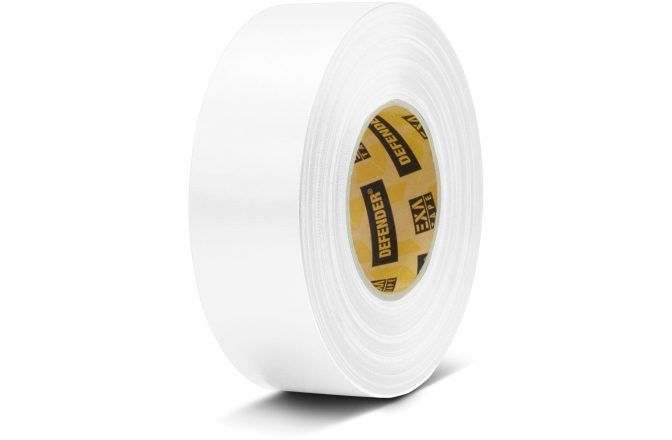 Bandă din material premium cu miez ERGO, albă, lucioasă, 50 mm x 50 m Defender EXA-TAPE W 50 ERGO-CORE