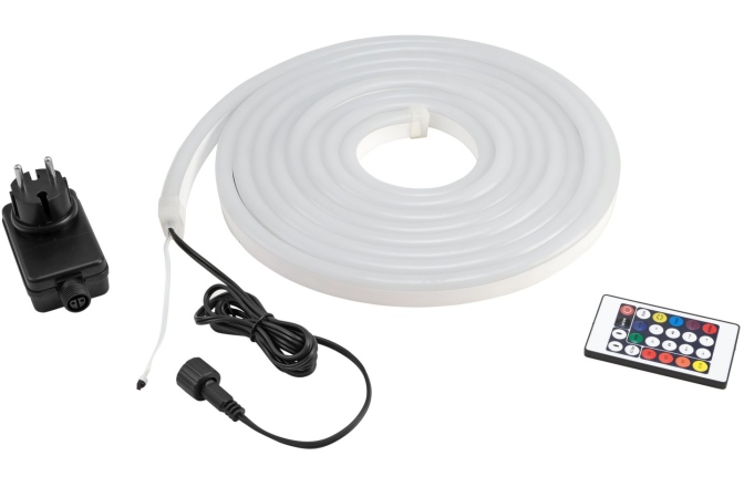 Bandă LED Eurolite LED Pixel Neon Flex 12V RGB 5m with IR Set