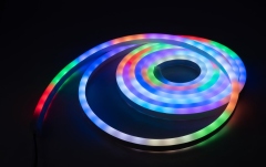 Bandă LED Eurolite LED Pixel Neon Flex 12V RGB 5m with IR Set