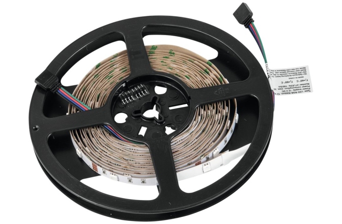 Banda LED flexibilă Eurolite LED Strip 150 5m 5050 RGB 12V