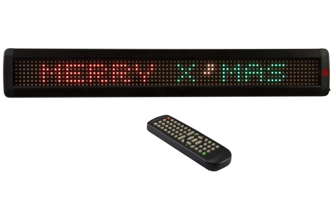 Bandă mesaje Eurolite ESN 7x80 USB LAN LED Moving Message