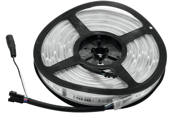 Bandă pixeli LED Eurolite LED IP Pixel Strip 160 5m RGB 12V