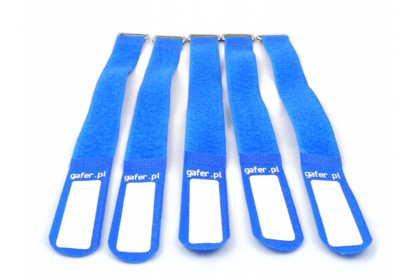 Tie Straps 25x260mm 5 pieces blue