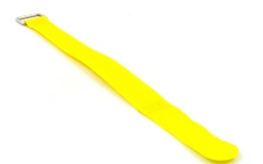 Bandă velcro pentru cabluri GAFER.PL Tie Straps 25x260mm 5 pieces yellow