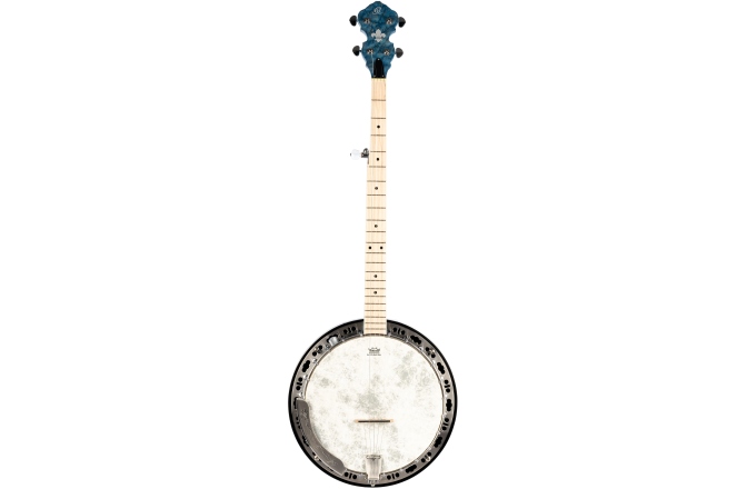 Banjo Left Hand Ortega Falcon Series Banjo - Transparent Blue + Gigbag