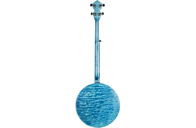 Banjo Left Hand Ortega Falcon Series Banjo - Transparent Blue + Gigbag