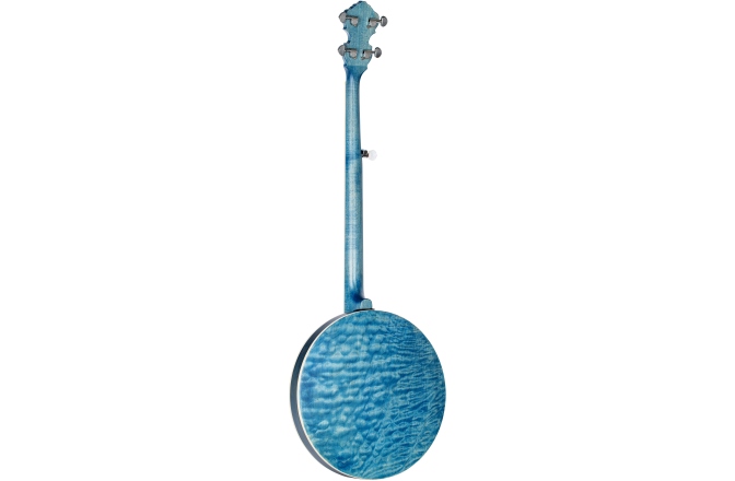 Banjo Left Hand Ortega Falcon Series Banjo - Transparent Blue + Gigbag