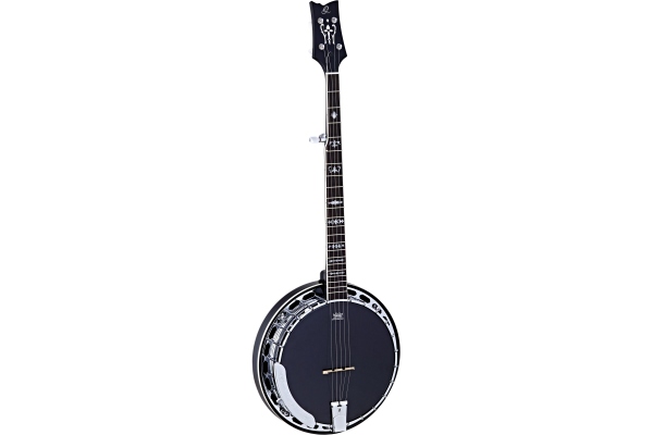B-Grade  Raven Series Banjo 5 String - black + bag