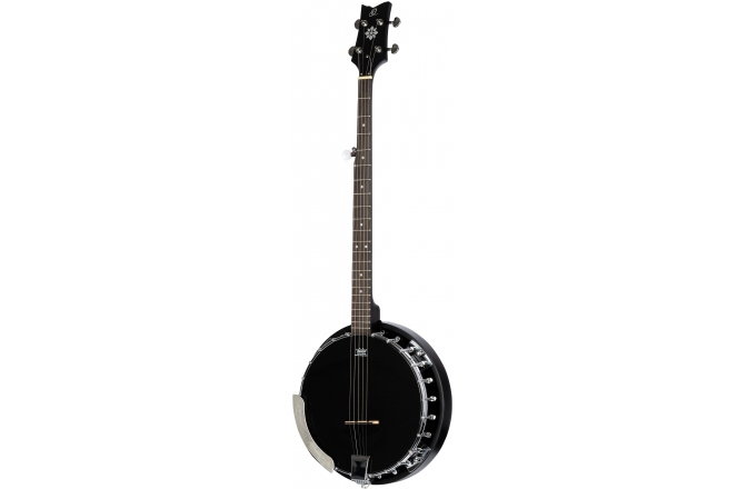 Banjo Ortega Banjo Raven Series 5-String inclusive Gigbag - BK - Black