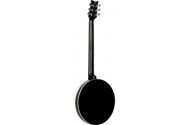 Banjo Ortega Banjo Raven Series 6-String inclusive Gigbag and Pickup System - Black - inclusive Gigbag