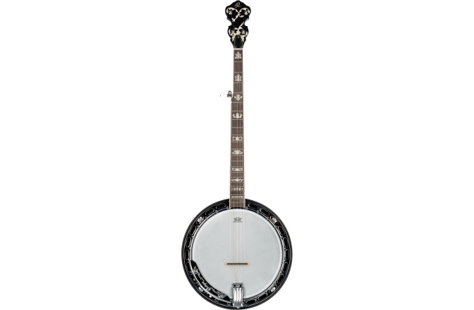 Banjo Ortega Falcon Series Banjo 5 String - Flamed Maple Natural + Bag