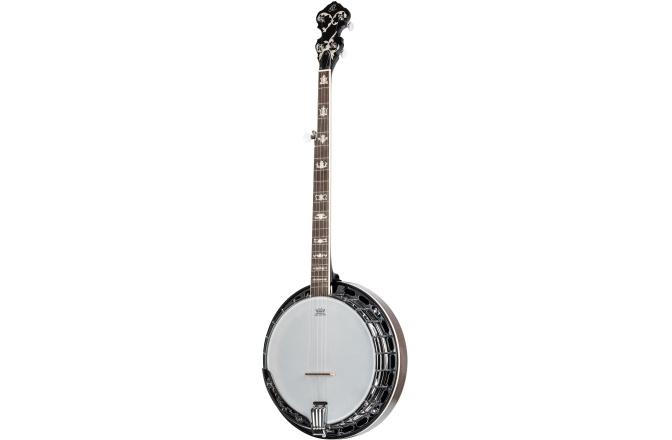 Banjo Ortega Falcon Series Banjo 5 String - Flamed Maple Natural + Bag