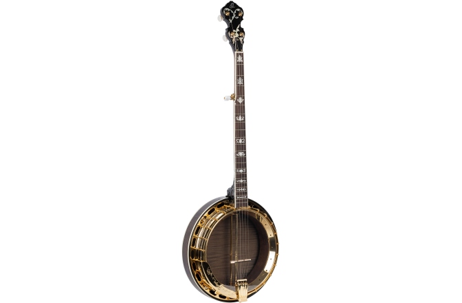 Banjo Ortega Falcon Series Banjo 5 String - Flamed Maple Natural + Bag