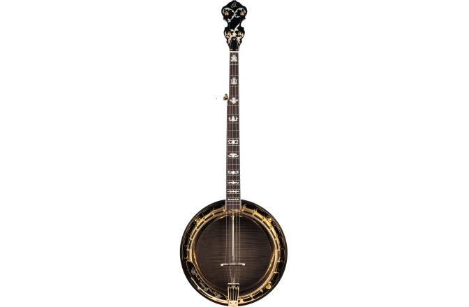 Banjo Ortega Falcon Series Banjo 5 String - Flamed Maple Natural + Bag