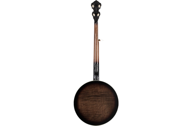Banjo Ortega Falcon Series Banjo 5 String - Flamed Maple Natural + Bag