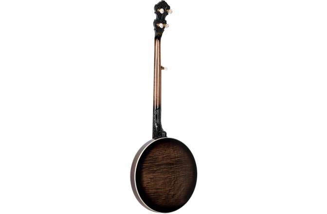 Banjo Ortega Falcon Series Banjo 5 String - Flamed Maple Natural + Bag