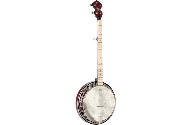 Banjo Ortega Falcon Series Banjo - Fade Red + Gigbag