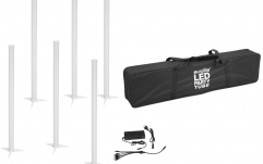 Bar Led-uri Eurolite Set 6x AKKU LED Party Tube IR + Charger + Soft Bag