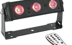 Bară compactă de culori RGBWA+UV Eurolite LED BAR-3 HCL Bar