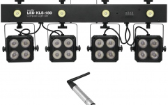 Bară cu Efecte de Lumină Eurolite Set LED KLS-180 + QuickDMX Wireless receiver