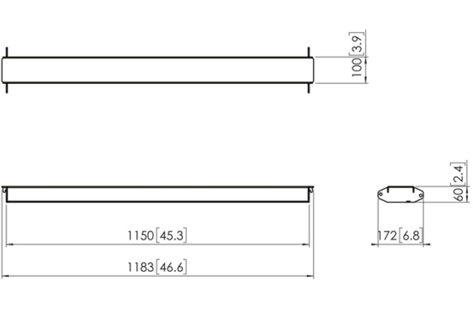 Bara de legatura  Vogels PFA9129 pentru Videowall pe sistem Connect-it