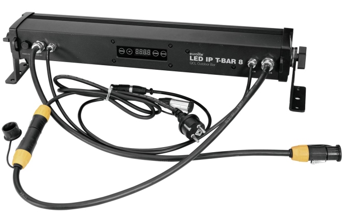 Bară de lumină LED Eurolite LED IP T-Bar 8 QCL Bar