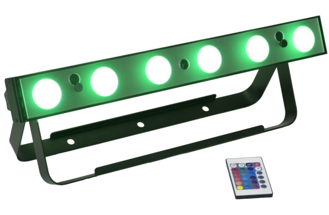 Bară LED alimentată cu baterie Eurolite AKKU Bar-6 QCL