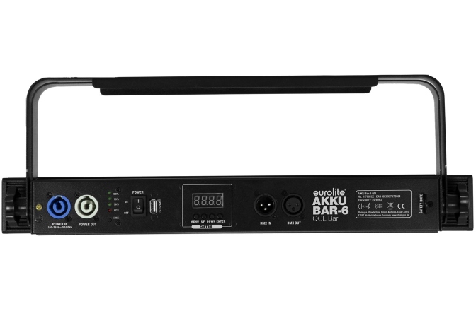 Bară LED alimentată cu baterie Eurolite AKKU Bar-6 QCL