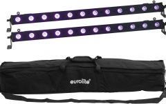 Bară spotlight Eurolite Set 2x LED BAR-12 UV Bar + Soft Bag