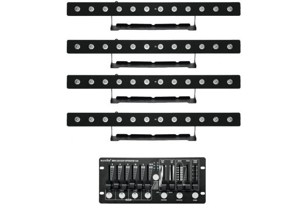 Set 4x LED PIX-12 HCL + Controller