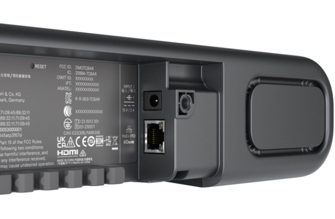 Bară video USB All-In-One Sennheiser TeamConnect Bar S