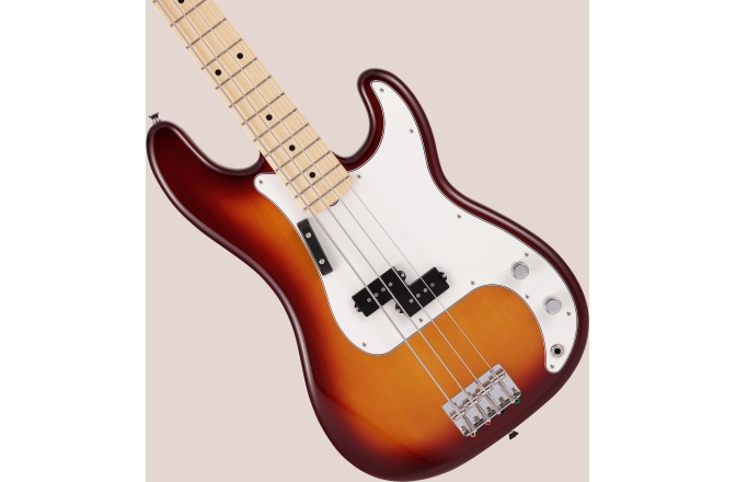 Bas 4 corzi Fender Made in Japan Limited International Color Precision Bass®, Maple Fingerboard, Sienna Sunburst