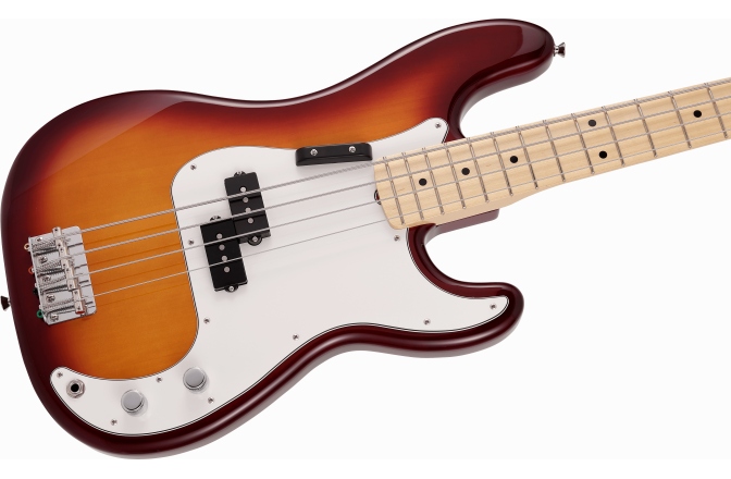 Bas 4 corzi Fender Made in Japan Limited International Color Precision Bass®, Maple Fingerboard, Sienna Sunburst