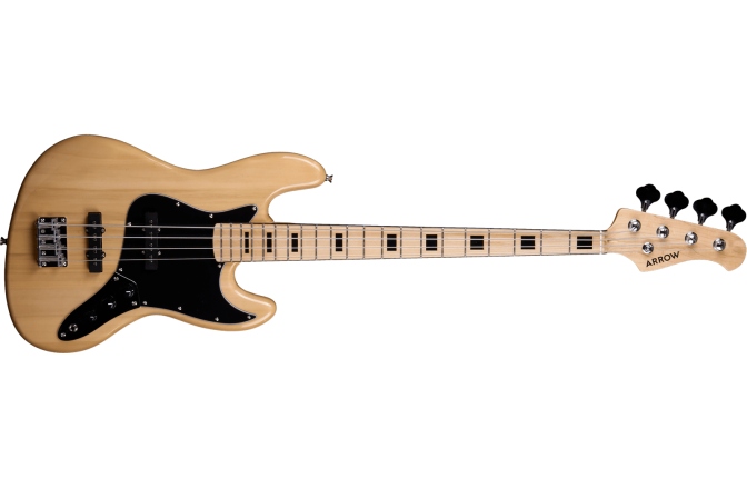 Bas electric Arrow Louisiana 4 Bass Natural Maple/Black