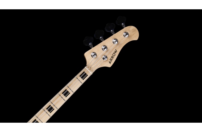 Bas electric Arrow Louisiana 4 Bass Natural Maple/Black