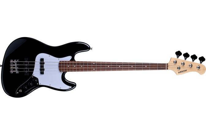 Bas electric Arrow  Louisiana 4 Bass Night Black Rosewood/White