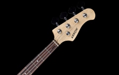 Bas electric Arrow Louisiana 4 Bass Sunburst Rosewood/White