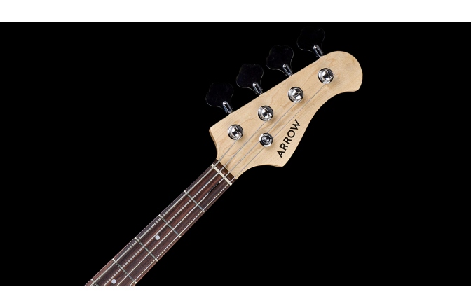 Bas electric Arrow Louisiana 4 Bass Sunburst Rosewood/White