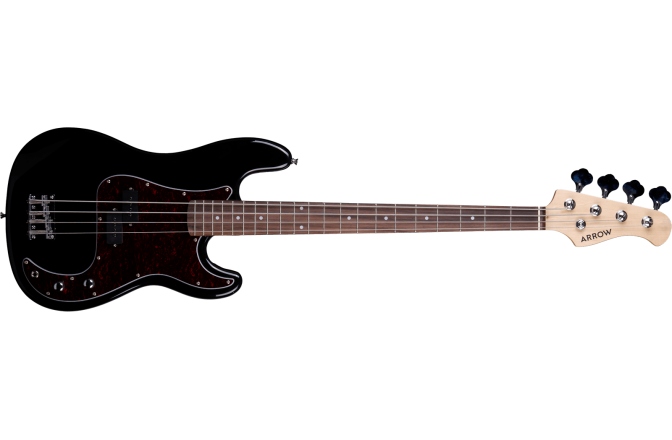 Bas electric Arrow Session Bass 4 Night Black Rosewood/T-shell